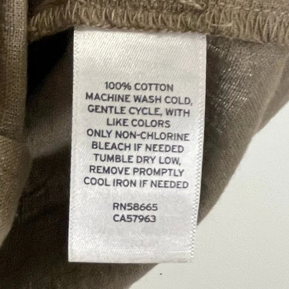 Melrose & Market Blazer Womens Size Medium Brown Cotton One Button Closure - Picture 6 of 9